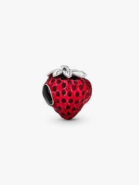 Pandora Seeded Strawberry Fruit Charm